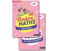 Tandem - Maths CP - Fichier de l'élève + Cahier de géométrie - Christophe Gilger - Nathan - broché - Scolaire / Universitaire