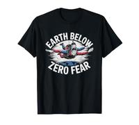 Tandem Parachutiste Chute Libre Parachutisme Altitude T-Shirt
