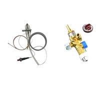 Tandoor Kit d'assemblage pilote avec valve à gaz et bouton Kit complet Tandoori brûleur d'allumage Shaan Shahi argile four de rechange
