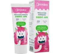 tandpasta Kids Bubble Gum vegan 50 ml wit/roze