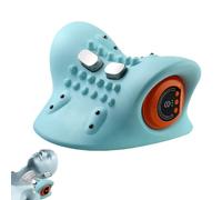 Tandzu - Tandzu 3 in 1 Massager, Portable Neck Stretcher with Heat, 3 Adjustable Modes, Ergonomic 26° Shoulder Massager, for Back Shoulder(1 Set)