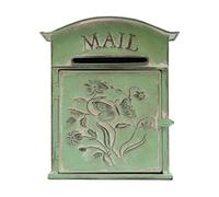 TaNeHaKi BoîTe Aux Lettres Murale Vintage,BoîTe Aux Lettres ExtéRieure Individuelle,DéCoration ExtéRieure en MéTal pour Anniversaire, Mariage,27 * 10.5 * 31.2cm