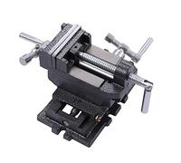 TaNeHaKi Étau de machine, 2 axes, table en croix, perceuses, étau cruciforme pour table en croix, table de fraisage ou établi