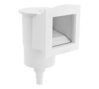 TaNeHaKi Skimmer de piscine avec entrée plate, nettoyage de piscine très efficace, skimmer encastrable pour raccord 32/38 mm, direction du débit d'eau réglable 20 x 23 x 31 cm, surface chenskimmer