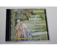 Taneiev : Intégrale des Quatuors À Cordes, Vol. 2. Quatuor Taneiev.