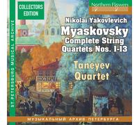 Taneyev Quartet - Myaskovsky: Complete String Quartets No.S 1-13 [Cd]