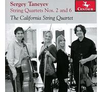 Taneyev: String Quartets Nos. 2 And 6