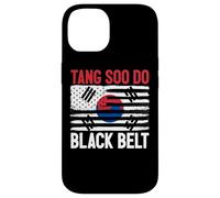 Tang Soo Do Ceinture de karaté pour Arts Martiaux coréens Noir Coque pour iPhone 14