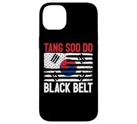 Tang Soo Do Ceinture de karaté pour Arts Martiaux coréens Noir Coque pour iPhone 14 Plus