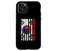Tang Soo Do - Drapeau USA Taekwondo Mixte Arts Martiaux MMA Coque pour iPhone 11 Pro