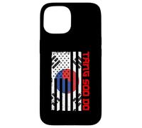 Tang Soo Do - Drapeau USA Taekwondo Mixte Arts Martiaux MMA Coque pour iPhone 15