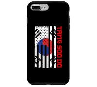 Tang Soo Do - Drapeau USA Taekwondo Mixte Arts Martiaux MMA Coque pour iPhone 7 Plus/8 Plus