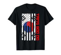 Tang Soo Do - Drapeau USA Taekwondo Mixte Arts Martiaux MMA T-Shirt