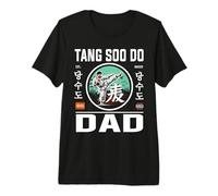 Tang Soo Do Karaté Dad pour Les Arts Martiaux et Papa T-Shirt Haut de Gamme