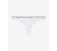Calvin Klein String Femme Thong sous-Vêtement, Blanc (White), XL