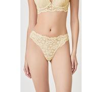 Tanga en dentelle - Legende - 40 - Citron - Femme - Etam