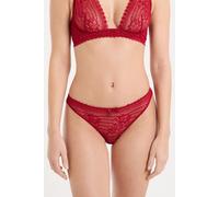 Tanga en dentelle - Panama - 36 - Red - Femme - Etam