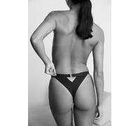 Tanga en microfibre - After Party - 34 - Black - Femme - Etam