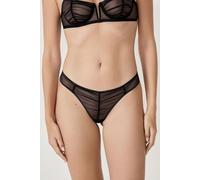 Tanga en tulle - Symbiose - 34 - Noir - Femme - Etam