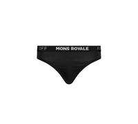 Mons Royale - Women's Stratos Merino Thong - Sous-vêtement mérinos - M - black