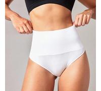 Tanga gainant en tricot côtelé uni pour l'été CONSEILS SUR LA TAILLE : Pour un effet galbant optimal, le vêtement doit être serré autour de votre corps. Si vous préférez une coupe plus confortable, no