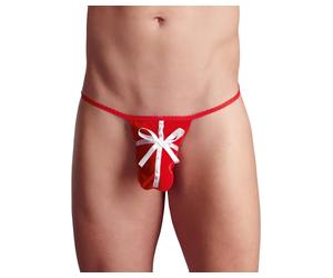 tanga homme Noël rouge S-L