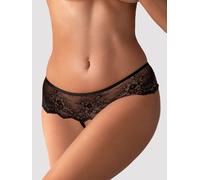 Tanga ouvert Merossa noir