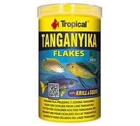 TANGANYIKA 1000ml / 200g - Nourriture pour cichlidés du lac tanganyika, sous Forme de Flocons