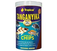 TANGANYIKA CHIPS 1000ml / 520g - Nourriture pour cichlidés du lac tanganyika, sous forme de jetons