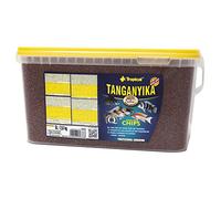TANGANYIKA Chips 5L / 2,6kg - Nourriture pour cichlidés du lac tanganyika, sous Forme de jetons