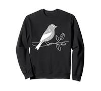 Tangara écarlate - Dessin au Trait Ornithologue Sweatshirt
