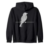 Tangara écarlate Linéaire Ornithologue Sweat à Capuche
