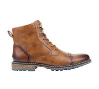 TangDao Bottines Homme Cuir Confortable Décontractées pour Automne/Hiver Bottes Habillées Vintage à Fermeture Éclair pour Hommes EU 43 Marron Clair