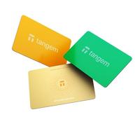TANGEM Lot de 3 portefeuilles Crypto - Stockage froid de confiance. Sun Drop