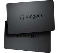 TANGEM Wallet Pack de 2 - Portefeuille cryptographique sécurisé - Stockage à froid fiable pour Bitcoin, Ethereum, NFT's & More Coins - 100% Offline Hardware Wallet
