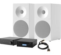 Tangent Ampster BT III + CD III + Spectrum II X5 Blanc - Chaînes composées