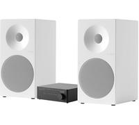 Tangent Enceintes bibliothèque Spectrum II X5 – Basses 5" – Son clair – Paire – Blanc