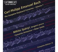 tangent piano - CPE Bach: Concertos pour clavier, vol.7