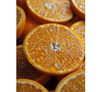Tangerine Diamond Painting Adulte, Diamond Painting Fruit Peinture Diamant Débutant 5D DIY Complet Broderie Diamant Strass Point de Croix Loisirs Créatifs Adultes, Decoration Murale 100x135cm -jn256A4