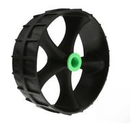 Tangerine Roue de Chariot Noire, Accessoire de Remplacement PA, Compatible avec Moteur de Bateau Gonflable et Chariot de remorque de Kayak
