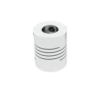 Tangerniu 1 pcs D15L20 Accouplement Flexible 2mm 3mm 4mm 5mm 6mm 6.35mm 8mm Alésage En Alliage D'aluminium Axe Z Moteur Pas À Pas Coupleur Accouplement D'arbre Joint d'arbre(6mm to 6.35mm)