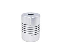 Tangerniu 1 pcs D19L25 Accouplement d'arbre En Aluminium Flexible Mâchoire Alésage 3mm 6.35mm 7mm 8mm 10mm CNC Moteur Pas À Pas Coupleur Encodeurs Joint d'arbre(6x7mm)