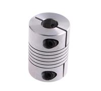 Tangerniu 1 pcs D30L42 Accouplement flexible Coupleur de moteur pas à pas Connecteur 5 mm 6 mm 8 mm 9,5 mm 10 mm 12 mm 14 mm 15 mm Coupleurs de moteur d'arbre Joint d'arbre(6mm x 10mm)