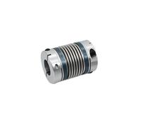 Tangerniu 1 pcs D55 L72 soufflet flexible moteur coupleur CNC aluminium haute élasticité arbre accouplement joint universel 3D imprimante cardan Joint d'arbre(14mm to 14mm)
