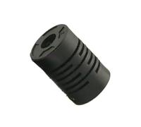 Tangerniu Accouplement élastique en plastique, 1 pièce, encodeur noir, coupleur en nylon for arbre moteur Joint d'arbre(4x4mm)