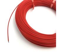 Tangerniu Câble chauffant électrique en plastique fluoroplastique, 100 mètres, fil chauffant for bricolage, 1K à 24K Watts Incubation(12K x 33 Ohm)