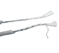 Tangerniu Câble chauffant Flexible en caoutchouc de Silicone, 220V, 2mm de largeur, fil chauffant for batterie de voiture, Protection contre le gel Démarreur(15 meters 30 Ohm)