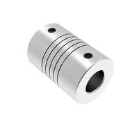 Tangerniu Coupleur d'arbre flexible en aluminium D15L20 for moteur pas à pas et imprimante 3D CNC Joint d'arbre(4x9.5mm)
