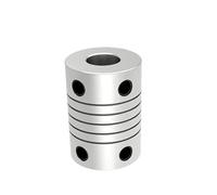 Tangerniu Coupleur flexible D19 L25 en aluminium for connecteur de moteur pas à pas CNC axe Z Joint d'arbre(5mm to 6mm)