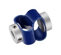Tangerniu Coupleur flexible en aluminium D25 L56, 8polices, codeur, accouplement d'arbre de servomoteur Joint d'arbre(12.7x12.7mm)